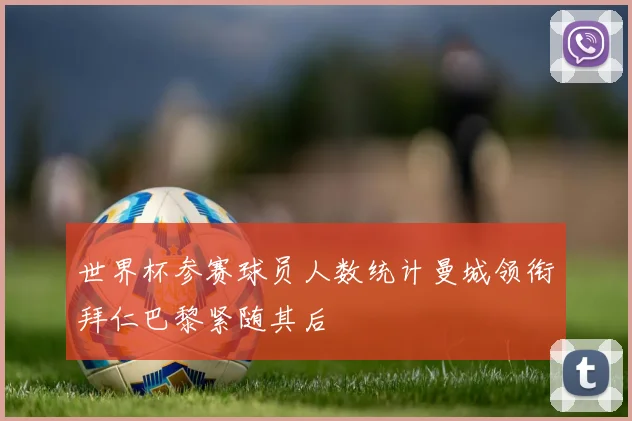 世界杯参赛球员人数统计曼城领衔拜仁巴黎紧随其后